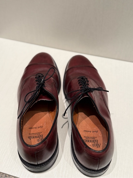 Allen Edmonds Oxford Dress Shoes -Size 10 3E (Wide) Burgundy/Oxblood Men’s main image 6